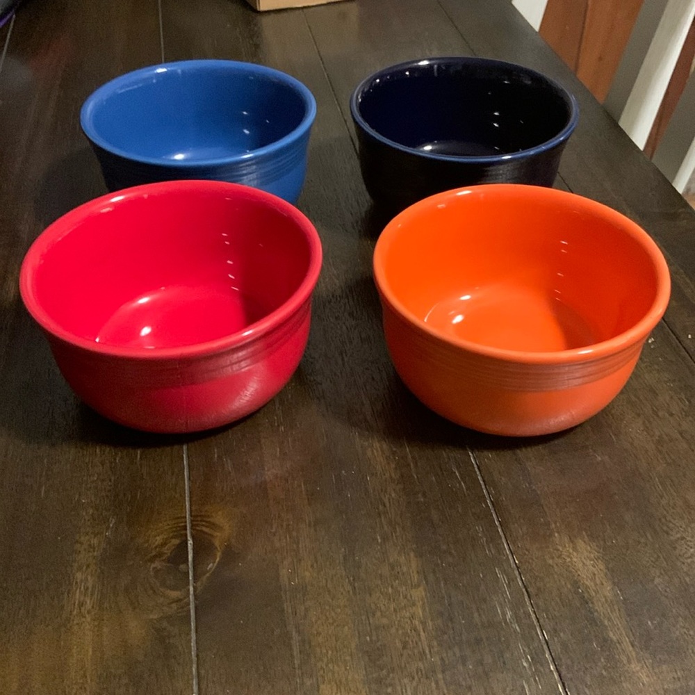 Fiestaware Bowls (4)